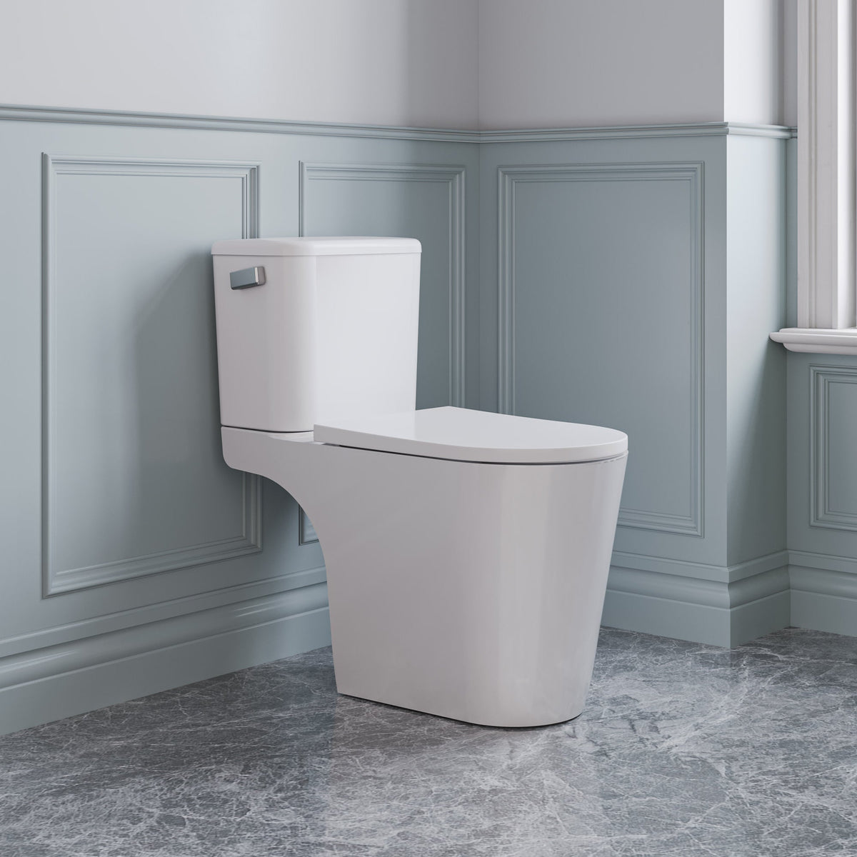 ANZZI Nesso Upflush Macerating Toilet System — view 2