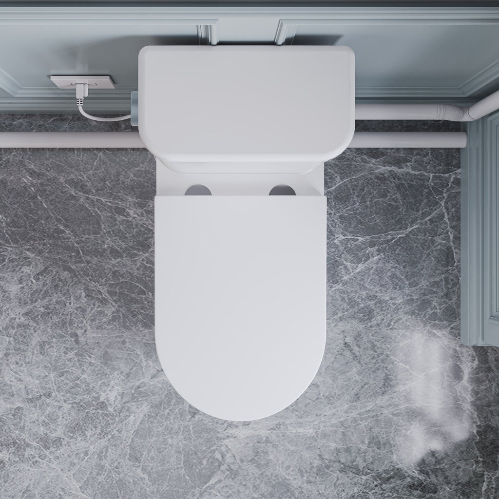 ANZZI Nesso Upflush Macerating Toilet System — view 4