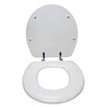 ANZZI XL COMFORT Round Closed Toilet Seat