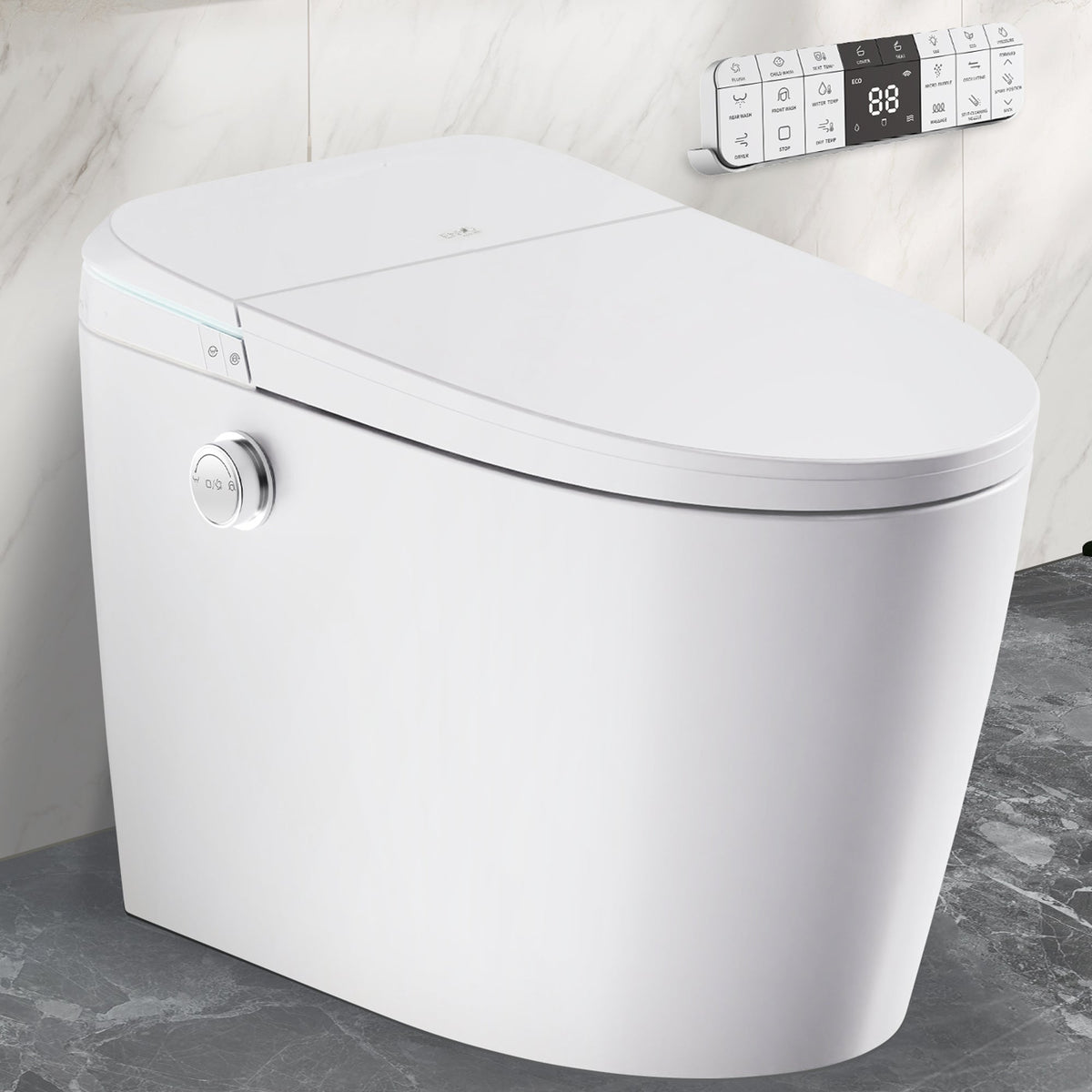 ANZZI ENVO Dia One-Piece Smart Bidet Toilet