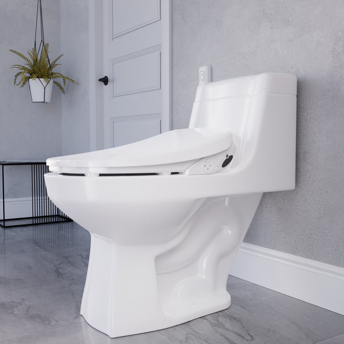 ANZZI ENVO Dive Electric Bidet Toilet Seat — view 3