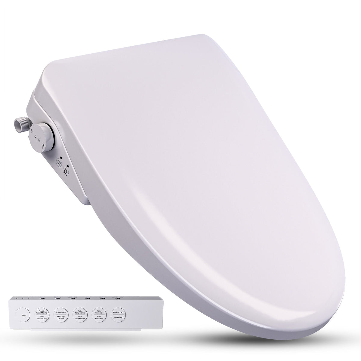 ANZZI Smart Bidet Seat 107 with Auto Open/Close Lid — view 14