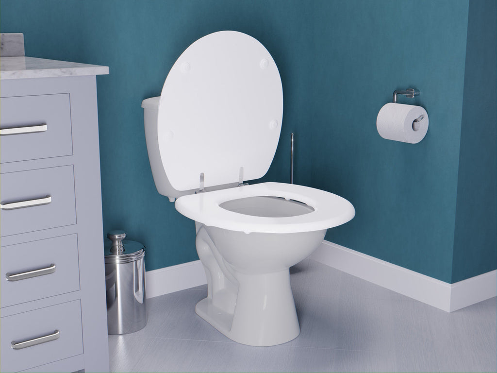 ANZZI XL COMFORT Round Closed Toilet Seat — view 2