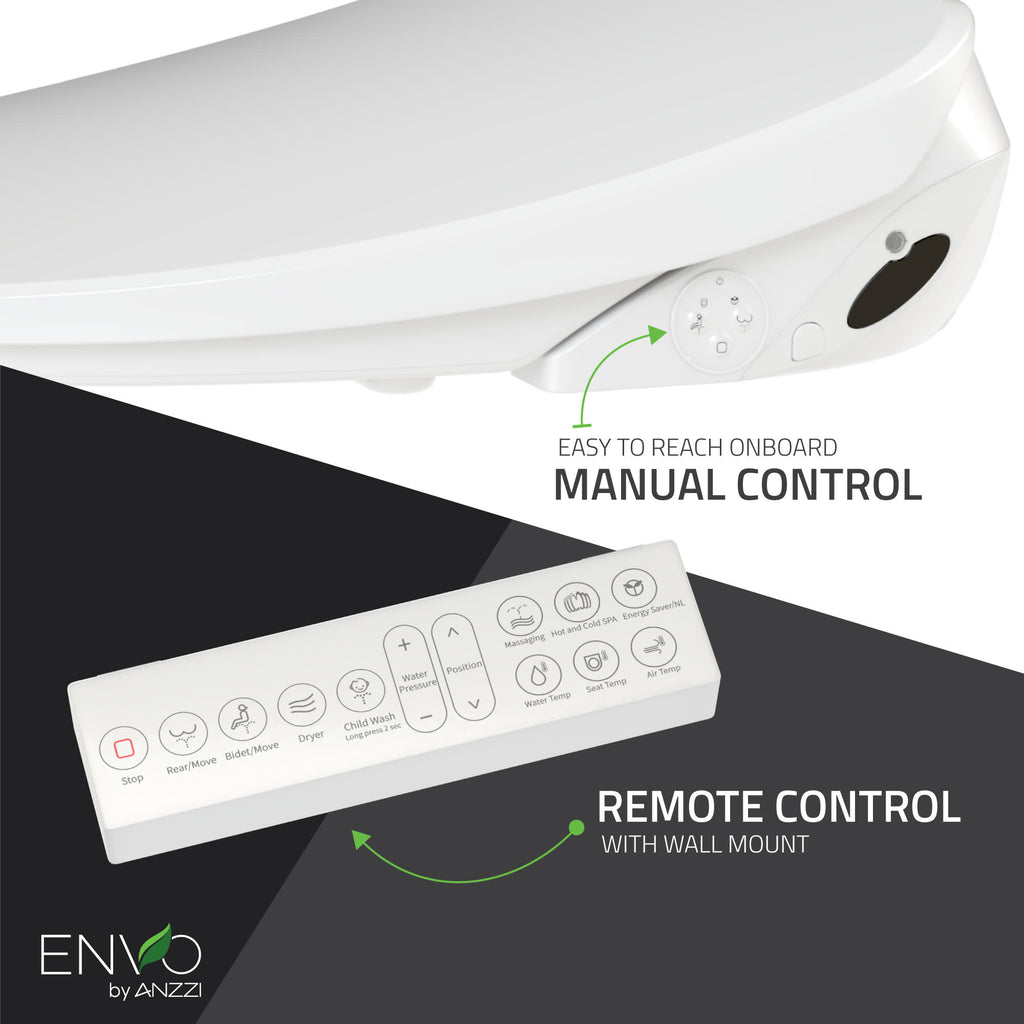 ANZZI ENVO Dive Electric Bidet Toilet Seat — view 7