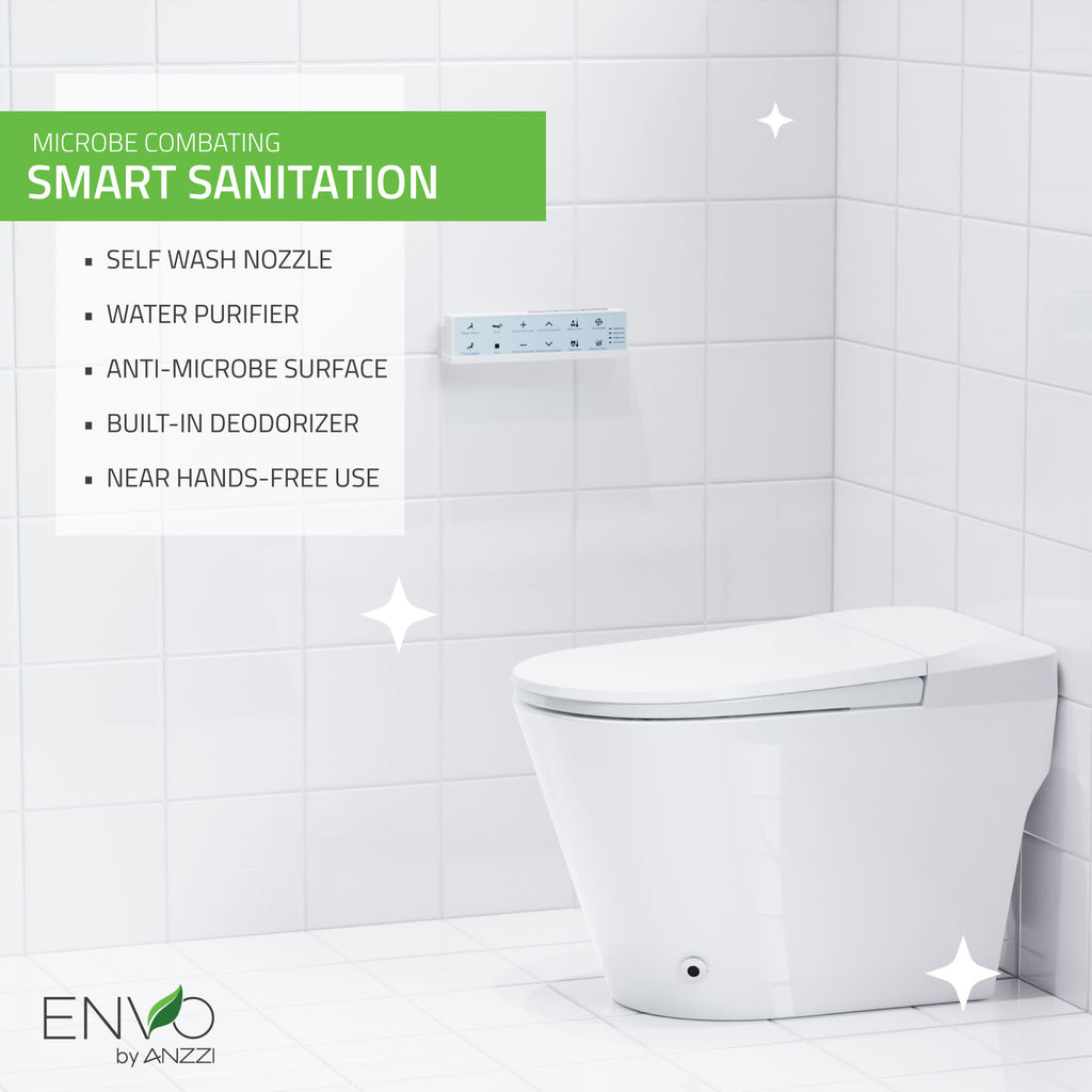 ANZZI ENVO Echo Tankless Smart Bidet Toilet — view 10