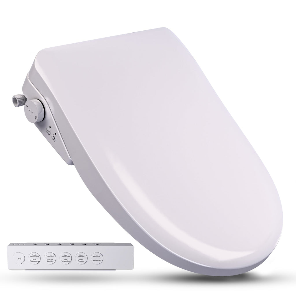 ANZZI Smart Bidet Seat with Auto Open/Close Lid