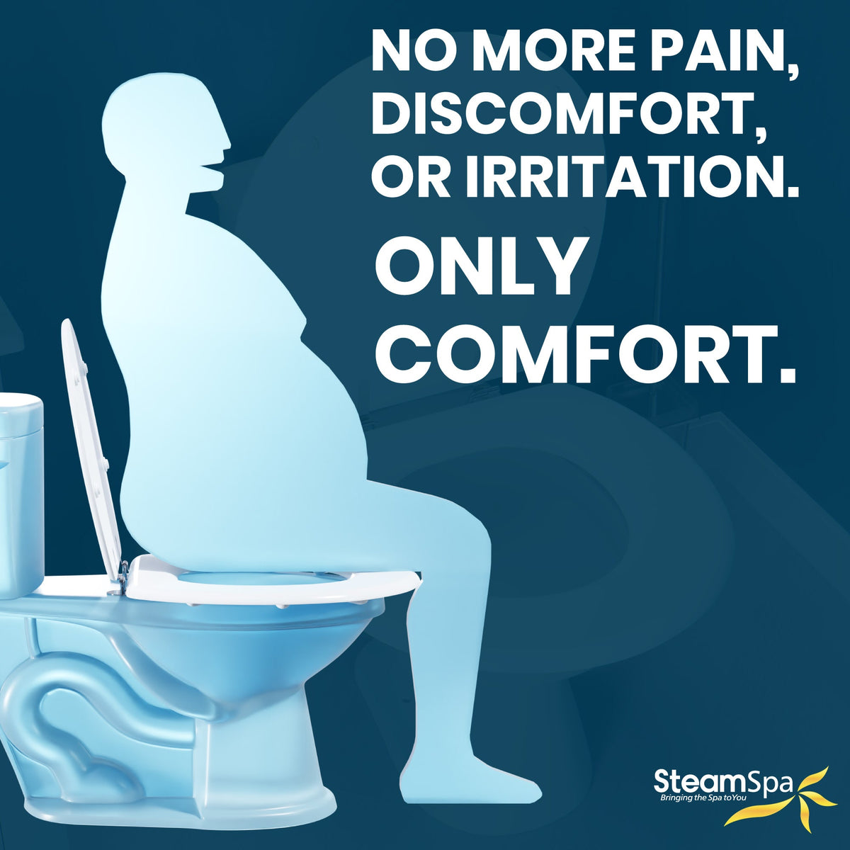 ANZZI XL COMFORT Round Closed Toilet Seat — view 5