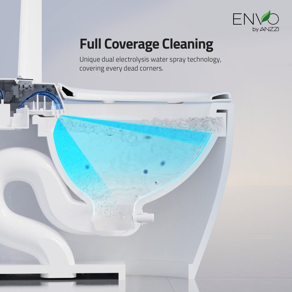 ANZZI ENVO Dia One-Piece Smart Bidet Toilet — view 9