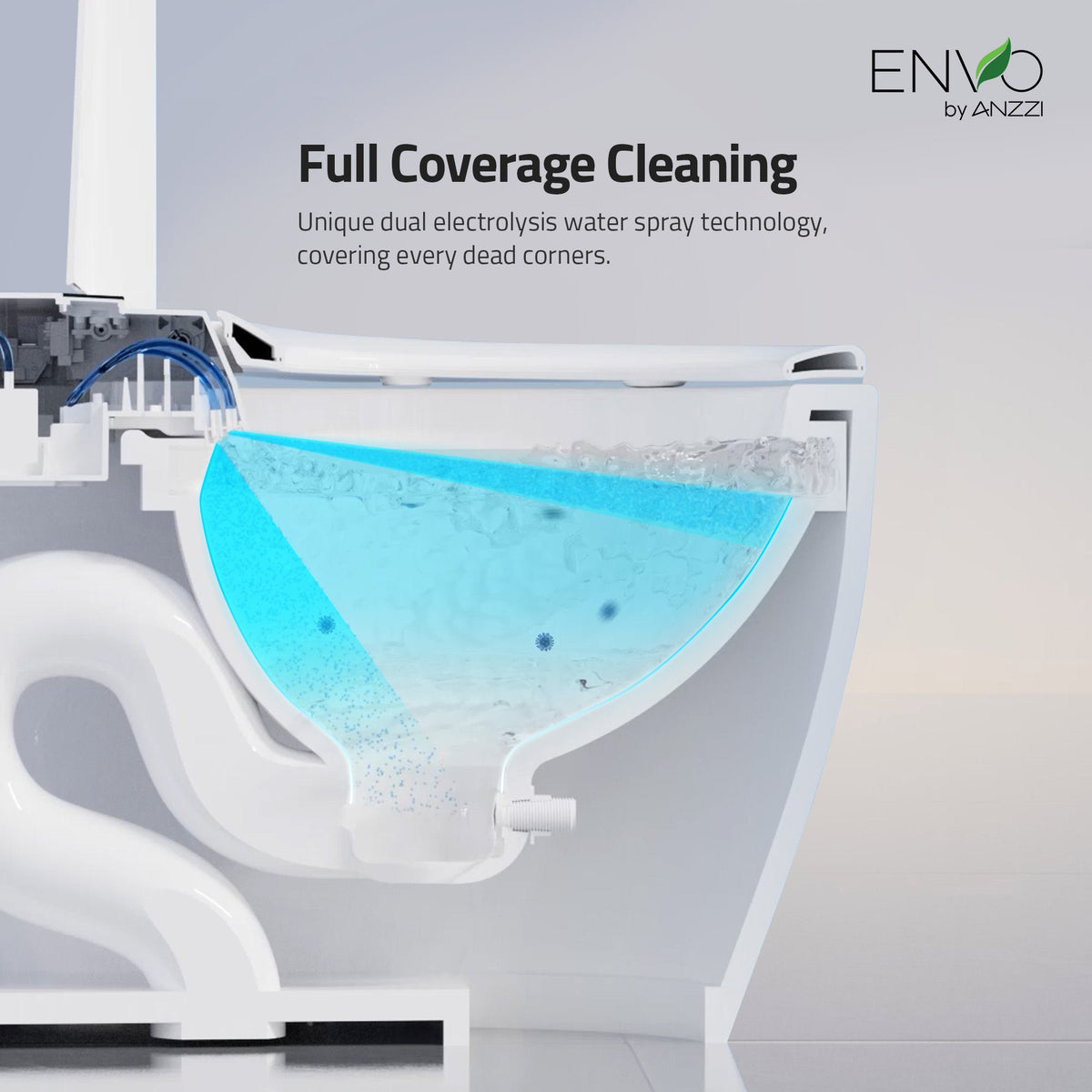ANZZI ENVO Dia One-Piece Smart Bidet Toilet — view 9