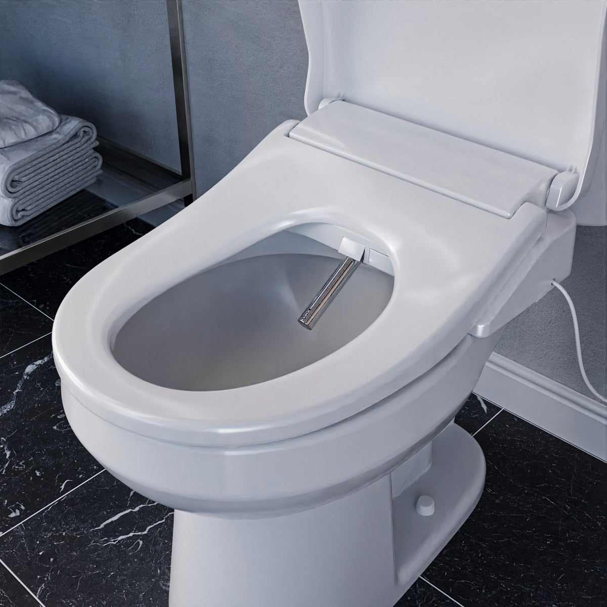 ANZZI Smart Bidet Seat with Auto Open/Close Lid — view 5