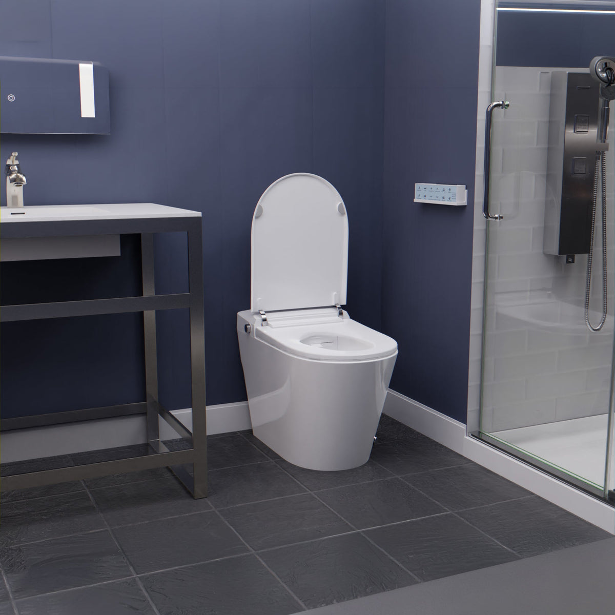 ANZZI ENVO Echo Tankless Smart Bidet Toilet — view 2