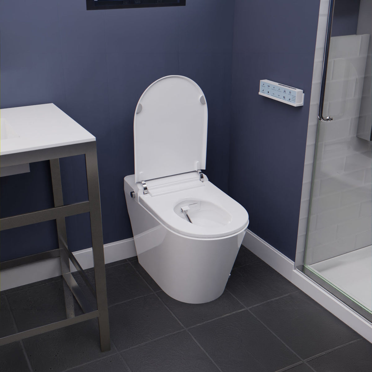 ANZZI ENVO Echo Tankless Smart Bidet Toilet — view 3