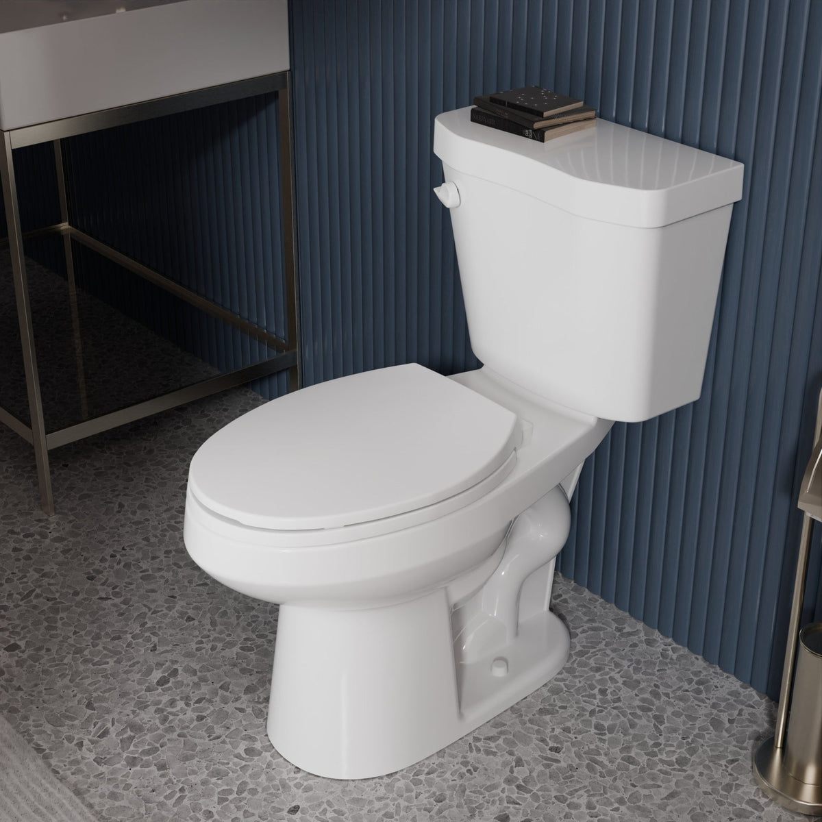 ANZZI Two-Piece ADA Comfort Height Toilet — view 2