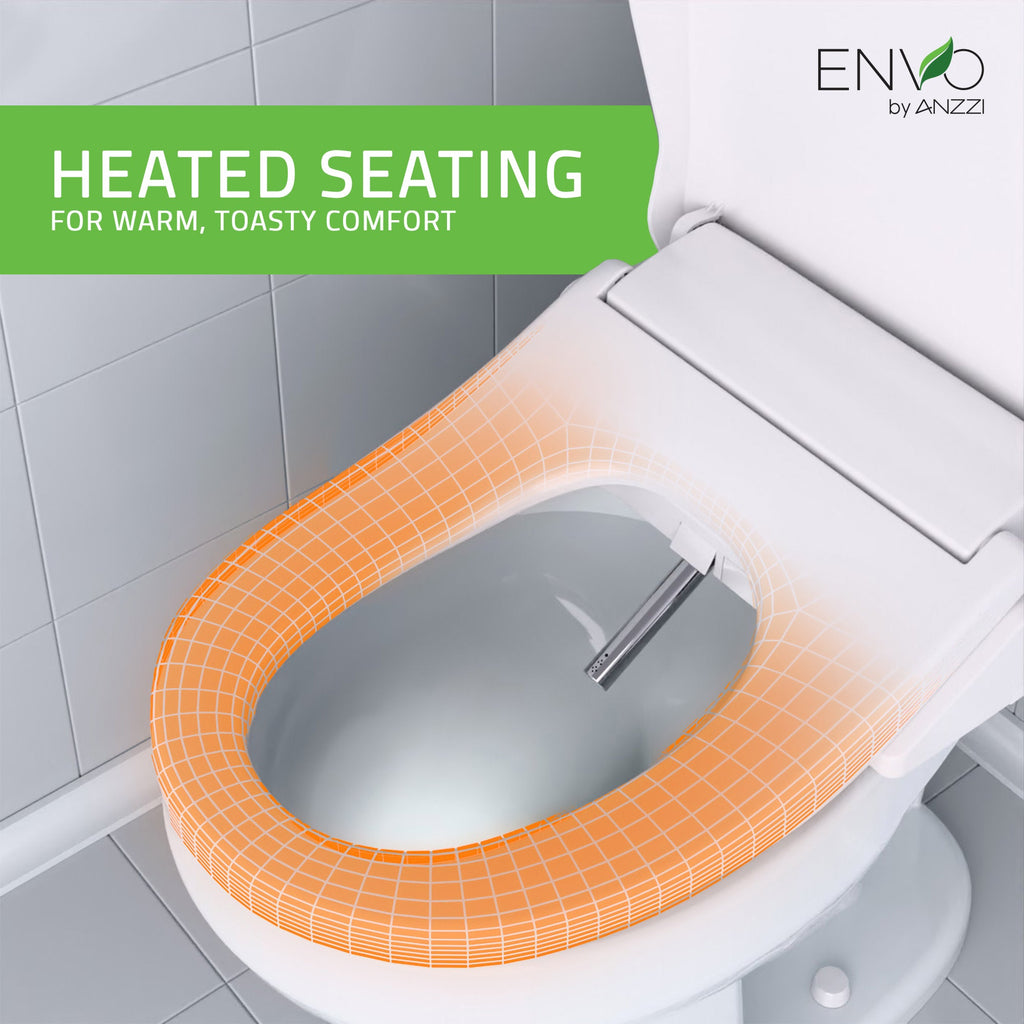 ANZZI Smart Bidet Seat 107 with Auto Open/Close Lid — view 9