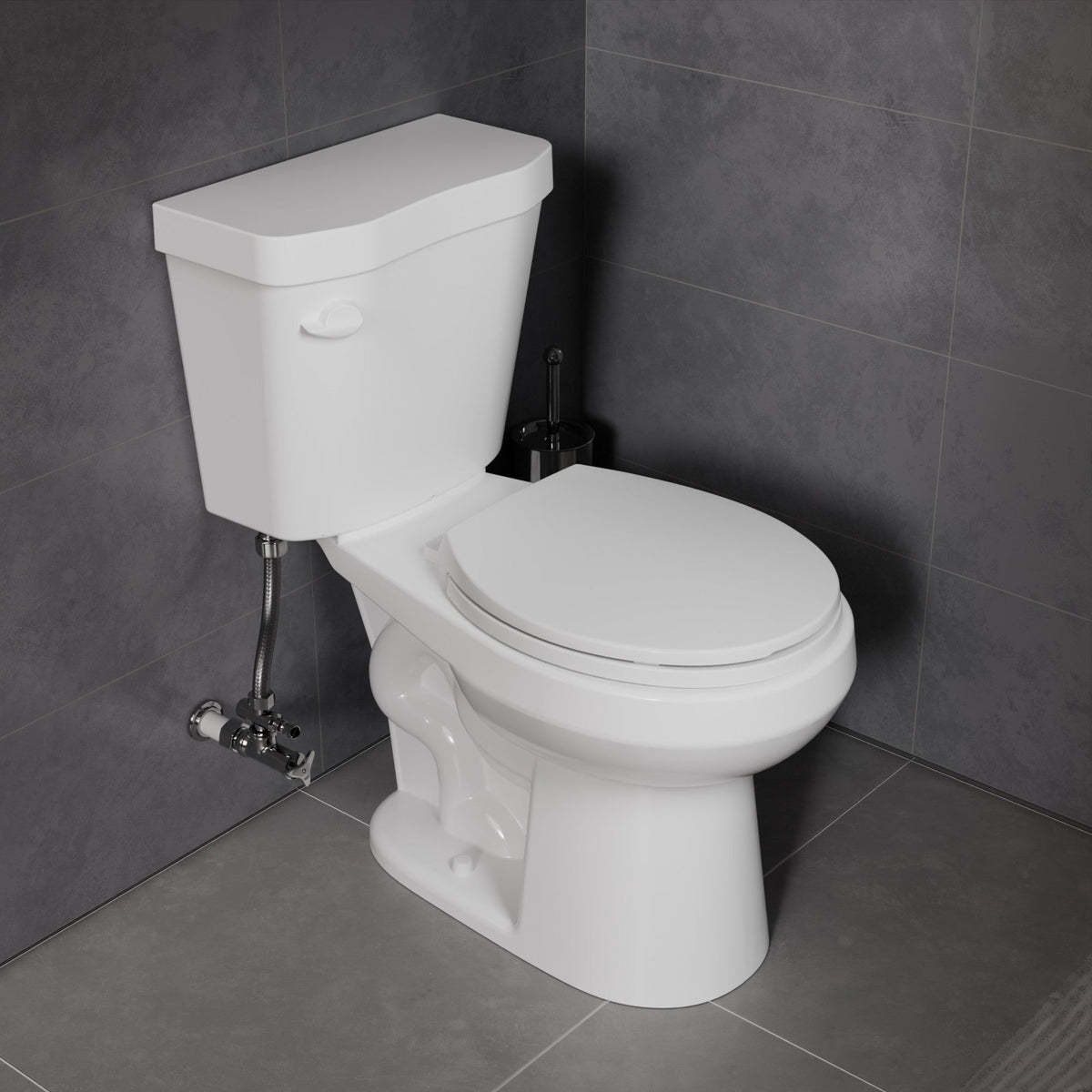 ANZZI Two-Piece ADA Comfort Height Toilet — view 7