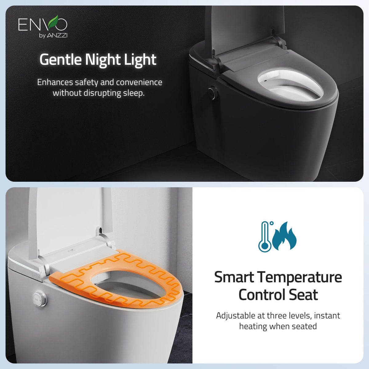 ANZZI ENVO Dia One-Piece Smart Bidet Toilet — view 6