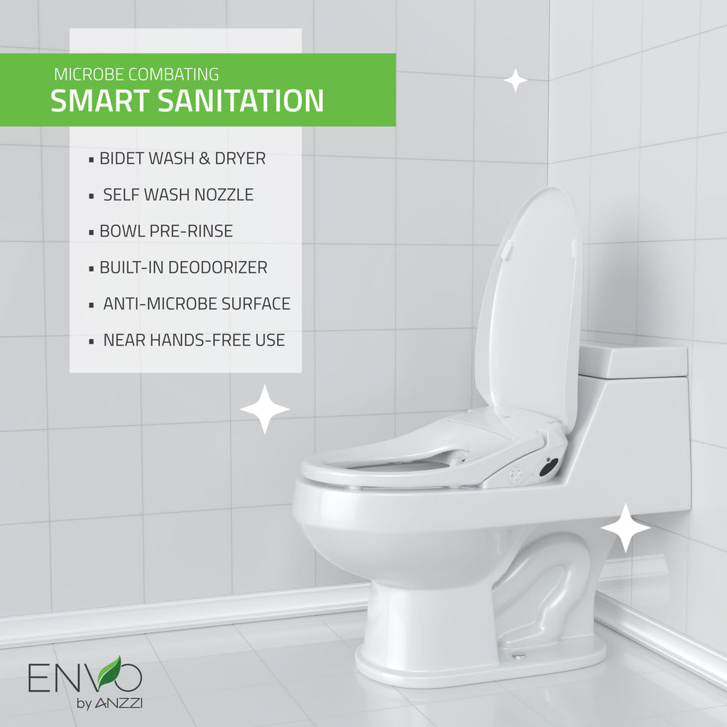 ANZZI ENVO Dive Electric Bidet Toilet Seat — view 5